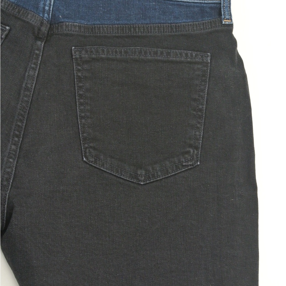 GAP ✨NWT✨High Waist 4” Girlfriend‎ Short 🖤Black & Dark Denim💙 - Picture 4 of 6